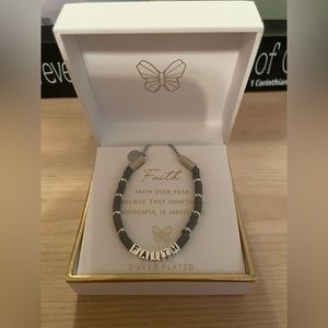 Faith bracelet